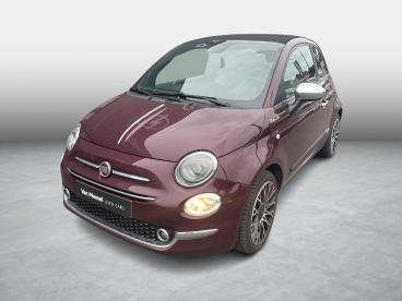 SPOTICAR Fiat 500 C 500c 1.0 Hybrid 70 Dolcevita Tweedehands - Citadine Benzine Paars - Tongeren - 1200373926_1