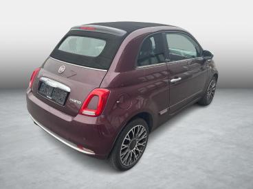 SPOTICAR Fiat 500 C 500c 1.0 Hybrid 70 Dolcevita Tweedehands - Citadine Benzine Paars - Tongeren - 1200373926_2