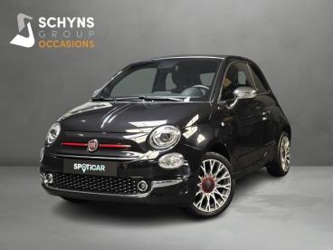 SPOTICAR Fiat 500 C 500c Red Tweedehands - Citadine Hybrid Black - Chaineux - 1200374293_1