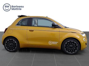 SPOTICAR Fiat 500 C 500c La Prima *leder*camera Achter En Sensoren*zetelver Occasions - Citadine Hybride Gold - Roeselare - 1200379703_3