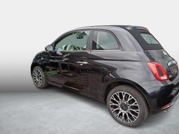 SPOTICAR Fiat 500 C 500c 1.0 Hybrid 70 Lounge Occasions - Citadine Essence Zwart - Genk - 1200386875_2