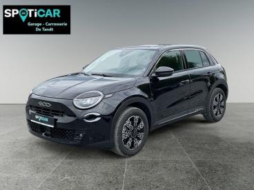 SPOTICAR Fiat 600 Pop 1.2 Benzine Hybrid (mhev) 145 Pk Vele Optie's Tweedehands - Berline Hybrid Noir - Erpe-mere - 1200376016_1