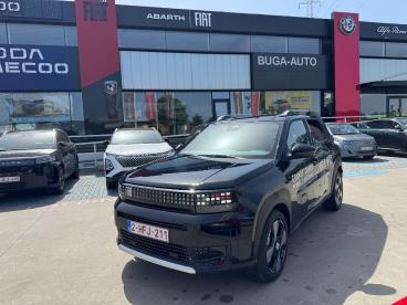 SPOTICAR Fiat Grande Panda La Prima Tweedehands - Berline Hybrid Zwart - Geel - 1200376863_1