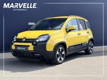 SPOTICAR Fiat Panda 4343 Km - Pandina Cross - Carplay - Occasions - Monospace Essence Yellow - Gembloux - 1200374774_1