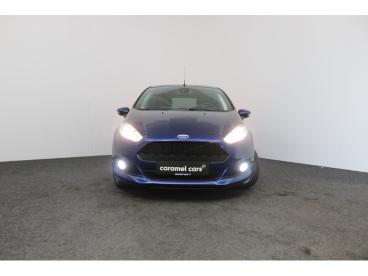 SPOTICAR Ford Fiesta St-line *radio-cd*airco*sensoren Achter*afneembare Occasions - Citadine Essence Bleu - Roeselare - 400363395_2