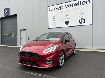 SPOTICAR Ford Fiesta I Ecoboost St-line 5d Occasions - Citadine Essence Rouge - Geel - 100370289_1