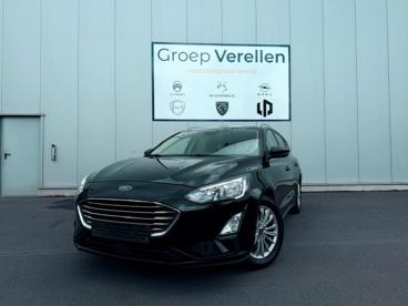 SPOTICAR Ford Focus 1.5 Ecoboost Titanium Aut 150 Tweedehands - Berline Benzine Noir - Geel - 100377408_1