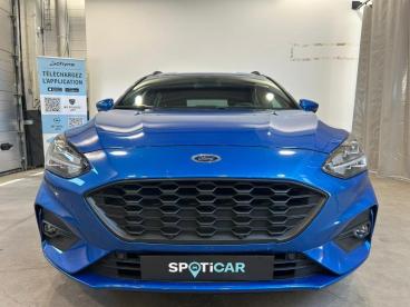 SPOTICAR Ford Focus St-line X Occasions - Berline Essence Blue - Huy - 1200386693_3