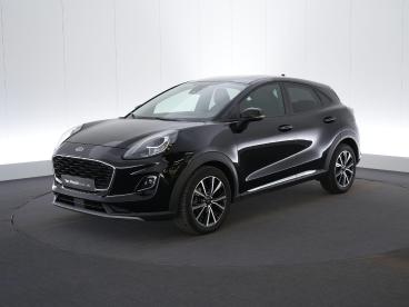 SPOTICAR Ford Puma Titanium X|automaat|b&o||winterpack Tweedehands -  Benzine Zwart - Antwerpen - 1200365465_1