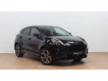 SPOTICAR Ford Puma 1.0i Ecoboost Mhev 114kw Aut. St-line Tweedehands -  Benzine Zwart - Herent - 1200367398_2