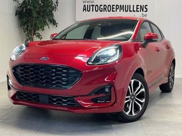 SPOTICAR Ford Puma Ecoboost Mhev St-line X Aut 155pk Occasions -  Hybride Rouge - Halen - 400369161_2