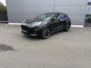 SPOTICAR Ford Puma St-line Occasions - Berline Hybride Rechargeable Black - Mons - 1200377935_2