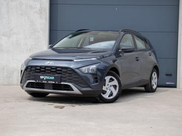 SPOTICAR Hyundai Bayon 1.0 Automaat 100pk Camera|sensoren|carplay Occasions - Berline Essence Grijs - Oostende - 1200386630_1