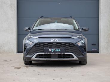 SPOTICAR Hyundai Bayon 1.0 Automaat 100pk Camera|sensoren|carplay Occasions - Berline Essence Grijs - Oostende - 1200386630_2