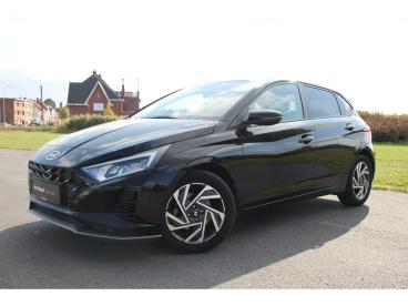 SPOTICAR Hyundai I20 1.0 T-gdi 48v 7-dct 74kw Techno | Automaat | Achte Tweedehands - Citadine Benzine Zwart - Tongeren - 1200371123_1