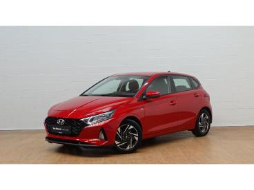 SPOTICAR Hyundai I20 1.0 T-gdi 48v 7-dct 74kw Techno Occasions - Citadine Hybride Rood - Wilrijk - 1200372056_1