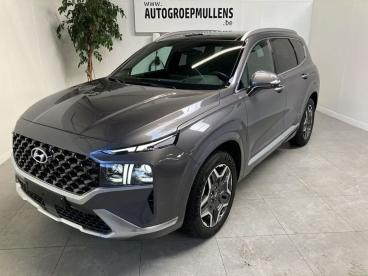 SPOTICAR Hyundai Santa Fe Santafe T-gdi Hev 4wd Shine Aut Occasions -  Hybride Gris - Halen - 400369131_1