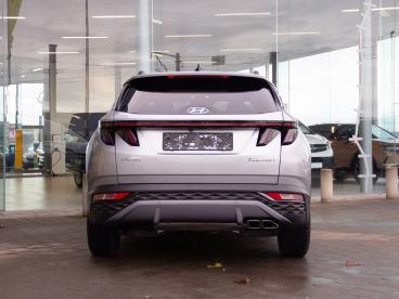 SPOTICAR Hyundai Tucson 1.6 T-gdi 48v |gps|camera|automaat| Occasions - Suv Essence Gris - Veurne - 400365256_4