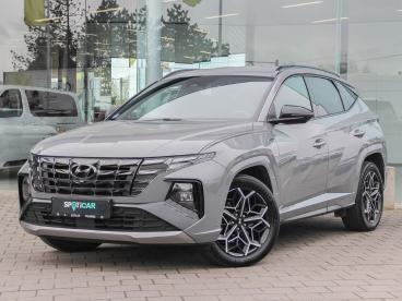 SPOTICAR Hyundai Tucson N-line Hybrid 180pk|camera|navi|sensoren| Occasions - Suv Hybride Gris - Veurne - 400373347_1