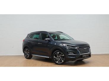 SPOTICAR Hyundai Tucson 1.6 T-gdi Isg Shine Dct-7 Occasions - Suv Essence Grijs - Wilrijk - 1200377740_2