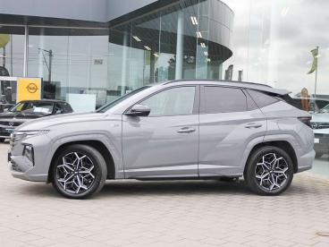 SPOTICAR Hyundai Tucson N-line Hybrid 180pk Camera|navi|sensoren| Occasions - Suv Hybride Grijs - Veurne - 1200391266_2