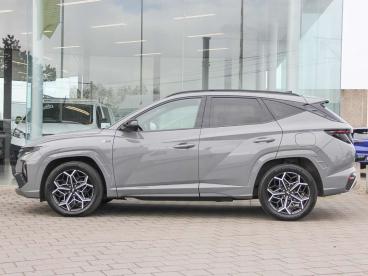 SPOTICAR Hyundai Tucson N-line Hybrid 180pk Camera|navi|sensoren| Occasions - Suv Hybride Grijs - Veurne - 1200391266_4
