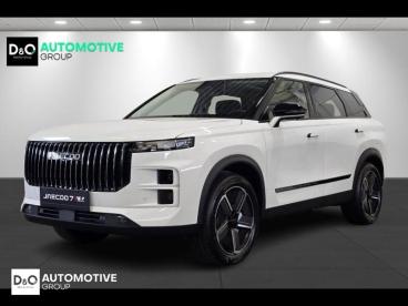 SPOTICAR Jaecoo 7 J7 Exlusive Panodak Leder 7j Waarborg Tweedehands - Hatchback Hybrid White - Roeselare - 1200377272_1