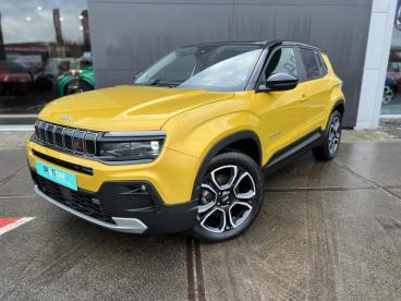SPOTICAR Jeep Avenger Summit 156pk Occasions - Berline Electrique Yellow - Turnhout - 1200373811_1