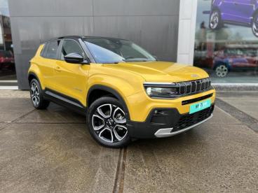 SPOTICAR Jeep Avenger Summit 156pk Occasions - Berline Electrique Yellow - Turnhout - 1200373811_3