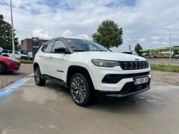 SPOTICAR Jeep Compass 4xe S Phev Occasions - Suv Hybride Rechargeable Wit - Geel - 1200362444_2