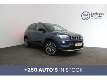 SPOTICAR Jeep Compass Limited Altitude Automaat*dab*camera*caplay*gps*wi Tweedehands - Suv Benzine Bleu - Brugge - 400363814_1
