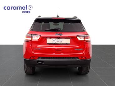SPOTICAR Jeep Compass Trailhawk Phev 4x4 Automaat *leder*pano Dak*open D Tweedehands - Suv Oplaadbare Hybride Red - Brugge - 1200390688_5