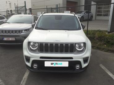 SPOTICAR Jeep Renegade 1 1.0 T3 120 4x2 Mtx Limited Tweedehands - Suv Benzine Blanc - Drogenbos - 1200360708_2