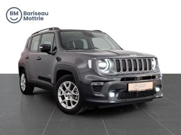 SPOTICAR Jeep Renegade Altitude Mild Hybrid Automaat *dab*zetel+stuurverw Tweedehands - Suv Benzine Grey - Ieper - 1200371385_1
