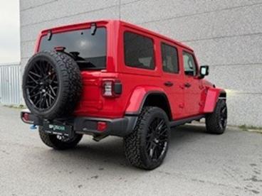 SPOTICAR Jeep Wrangler *gps*leder*22 Inch*camera*  Rubicon Phev Occasions - Suv Hybride Rouge - Oostende - 1200366061_3