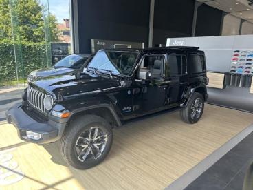 SPOTICAR Jeep Wrangler Sahara My25 Occasions - Suv Hybride Black - Gent - 1200368943_3