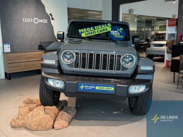 SPOTICAR Jeep Wrangler Unlimited 4xe Phev Sahara At8 4x4 Occasions - Suv Hybride Gris - Aartselaar - 1200389589_2
