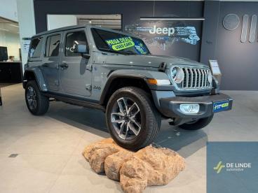 SPOTICAR Jeep Wrangler Unlimited 4xe Phev Sahara At8 4x4 Occasions - Suv Hybride Gris - Aartselaar - 1200389589_3