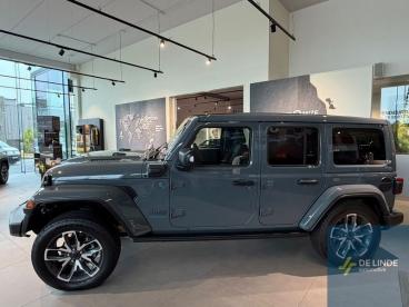 SPOTICAR Jeep Wrangler Unlimited 4xe Phev Sahara At8 4x4 Occasions - Suv Hybride Gris - Aartselaar - 1200389589_4