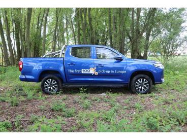 SPOTICAR Maxus T90 Pick Up Ev * Trekhaak * Elektrisch Verstelbare Led Occasions -  Electrique Blue - Kortrijk - 1200371387_2