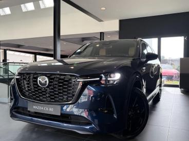 SPOTICAR Mazda Cx-80 2.5l E-skyactiv Phev- Awd Homura Plus Occasions - Hatchback Hybride Blue - Gent - 1200385355_1