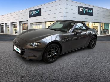 SPOTICAR Mazda Mx5 4 1.5 Skyactiv-g 132 Skycruise Takumi Occasions - Coupé-cabriolet Essence Gris - Drogenbos - 1200371498_1