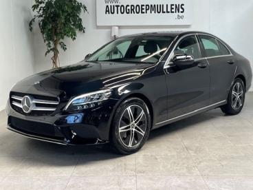SPOTICAR Mercedes Classe C Avantgarde 180d  8 Trap Automaat Tweedehands - Berline Diesel Noir - Halen - 400369137_1