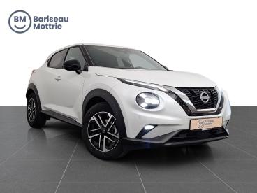SPOTICAR Nissan Juke N-connecta *dab*gps*camera+sensoren*klimaatregelin Occasions - Suv Essence White - Kortrijk - 1200375251_1