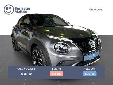SPOTICAR Nissan Juke New Juke 1,6l 143 Hev  N-design Cold Pack Occasions - Suv Hybride Grey - Roeselare - 1200382526_1