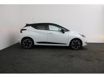 SPOTICAR Nissan Micra 1.0 Benzine N-design *dab*gps*airco*cruise Control Tweedehands - Citadine Benzine Blanc - Roeselare - 400363675_3