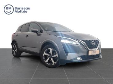 SPOTICAR Nissan Qashqai N-connecta Automaat *pano Dak*zetel+stuurverwarmin Occasions - Suv Essence Grey - Kortrijk - 1200375494_1