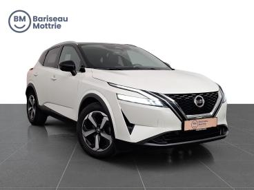 SPOTICAR Nissan Qashqai N-connecta *afneembare Trekhaak*pano Dak*360°camer Tweedehands - Suv Benzine White - Kortrijk - 1200391144_1