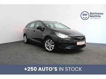 SPOTICAR Opel Astra Sports Tourer 1.2 Turbo Break Edition *trekhaak*radio*gps*carpla Occasions - Berline Essence Noir - Ieper - 400363804_1