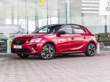SPOTICAR Opel Corsa E-gs Line *directiewagen*3-fasige Boordlader* Tweedehands - Citadine Elektrisch Rouge - Veurne - 400372064_2